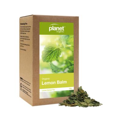 Planet Organic Organic Herbal Tea Lemon Balm Loose Leaf 20g